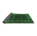 Sideview of Persian Emerald Green Traditional Rug, tr602emgrn