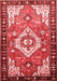 Persian Red Traditional Area Rugs