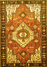 Persian Yellow Traditional Rug, tr603yw