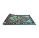 Sideview of Persian Light Blue Traditional Rug, tr603lblu