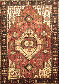 Persian Brown Traditional Rug, tr603brn