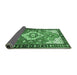 Sideview of Persian Emerald Green Traditional Rug, tr603emgrn