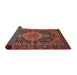 Sideview of Traditional Rust Pink Persian Rug, tr605