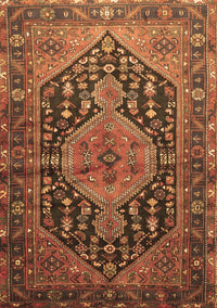 Persian Brown Traditional Rug, tr605brn