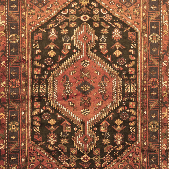 Persian Brown Traditional Rug, tr605brn