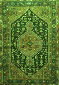 Persian Green Traditional Rug, tr605grn