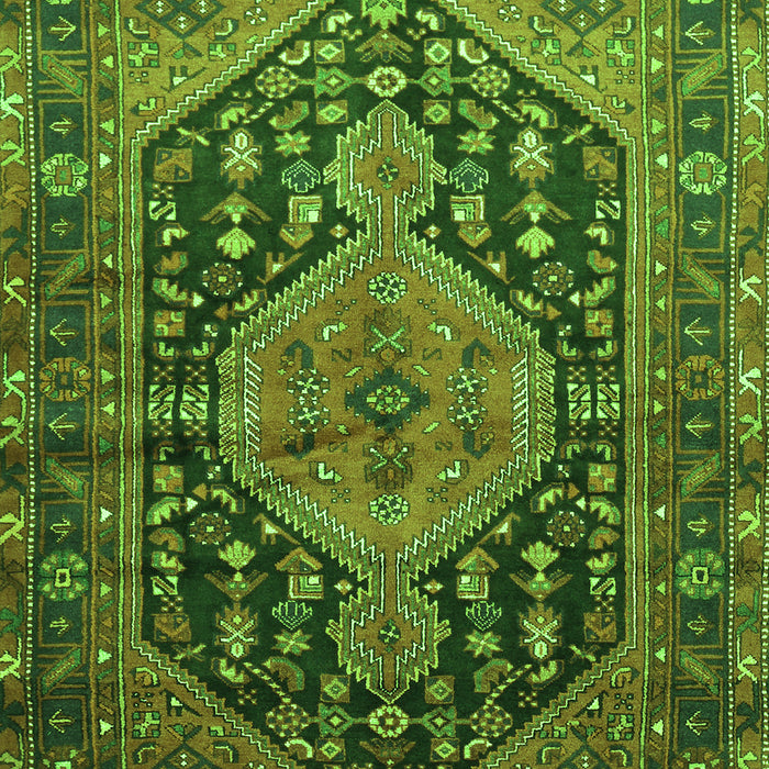 Persian Green Traditional Rug, tr605grn