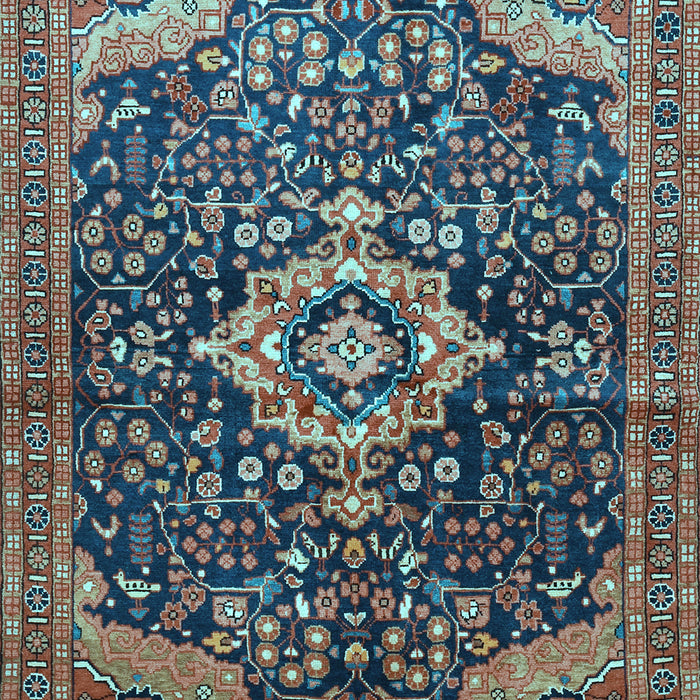 Persian Light Blue Traditional Rug, tr606lblu