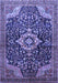 Persian Blue Traditional Rug, tr606blu