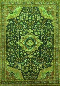 Persian Green Traditional Rug, tr606grn