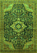 Persian Green Traditional Rug, tr606grn