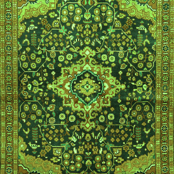 Persian Green Traditional Rug, tr606grn