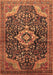 Persian Brown Traditional Rug, tr606brn