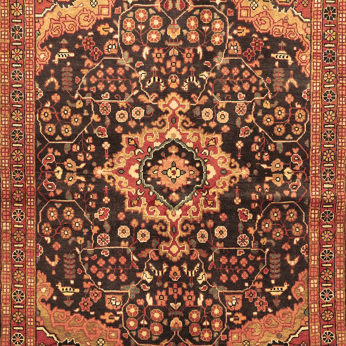 Persian Brown Traditional Rug, tr606brn