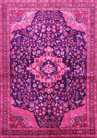 Persian Pink Traditional Rug, tr606pnk