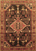 Persian Brown Traditional Rug, tr607brn