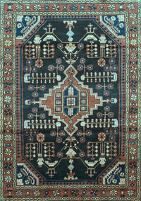 Persian Light Blue Traditional Rug, tr607lblu