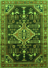 Persian Green Traditional Rug, tr607grn