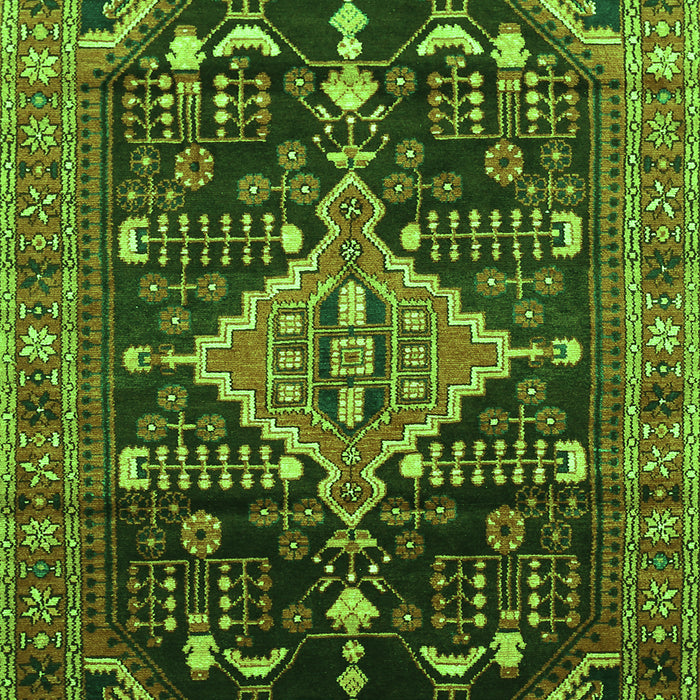 Persian Green Traditional Rug, tr607grn