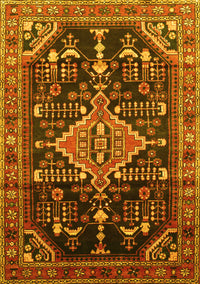 Persian Yellow Traditional Rug, tr607yw