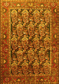 Persian Yellow Traditional Rug, tr608yw