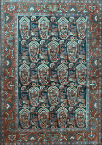 Persian Light Blue Traditional Rug, tr608lblu