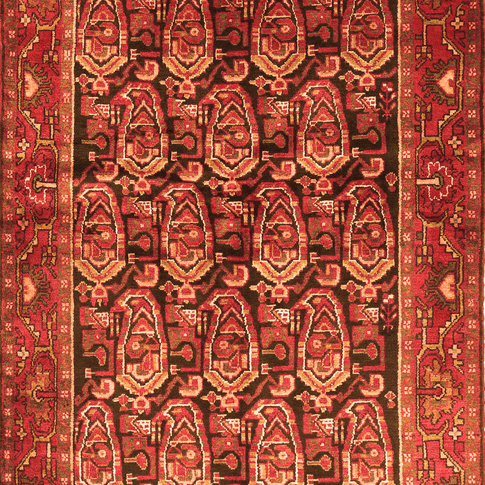 Persian Orange Traditional Rug, tr608org