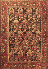 Persian Brown Traditional Rug, tr608brn