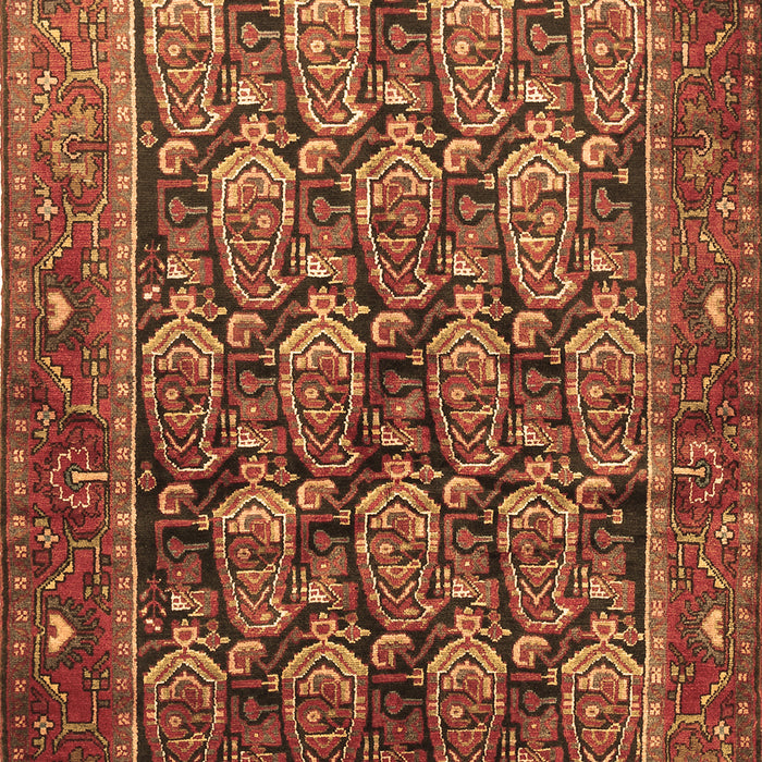 Persian Brown Traditional Rug, tr608brn