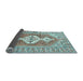 Sideview of Persian Light Blue Traditional Rug, tr609lblu
