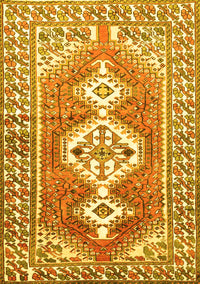 Persian Yellow Traditional Rug, tr609yw