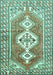 Persian Turquoise Traditional Rug, tr609turq