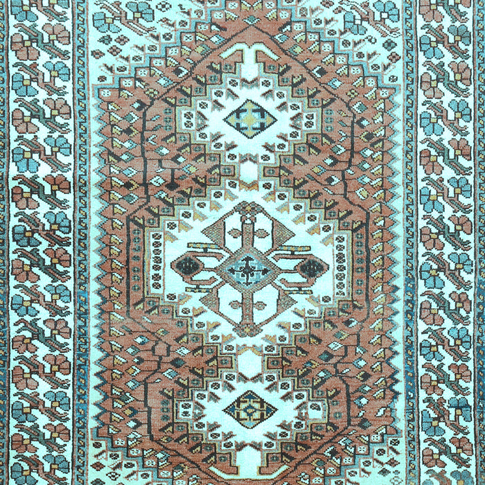 Persian Light Blue Traditional Rug, tr609lblu