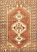 Persian Brown Traditional Rug, tr609brn