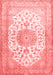 Medallion Red Traditional Area Rugs