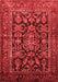 Persian Red Traditional Area Rugs