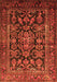 Persian Orange Traditional Rug, tr610org