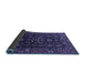 Sideview of Persian Blue Traditional Rug, tr611blu