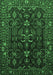 Persian Emerald Green Traditional Rug, tr611emgrn