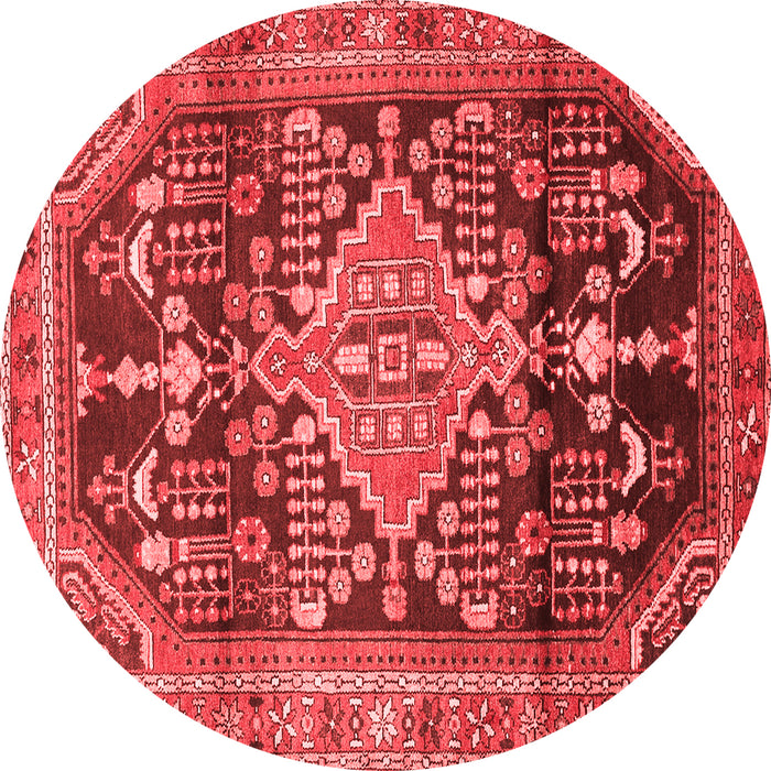 Machine Washable Persian Red Traditional Rug, wshtr612red