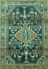 Persian Turquoise Traditional Rug, tr612turq