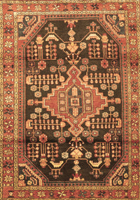 Persian Brown Traditional Rug, tr612brn