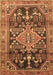 Persian Brown Traditional Rug, tr612brn