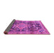 Sideview of Persian Purple Traditional Rug, tr612pur