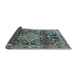 Sideview of Persian Light Blue Traditional Rug, tr612lblu