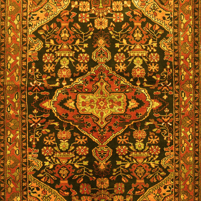 Persian Yellow Traditional Rug, tr613yw