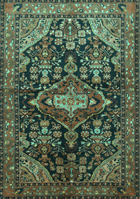 Persian Turquoise Traditional Rug, tr613turq