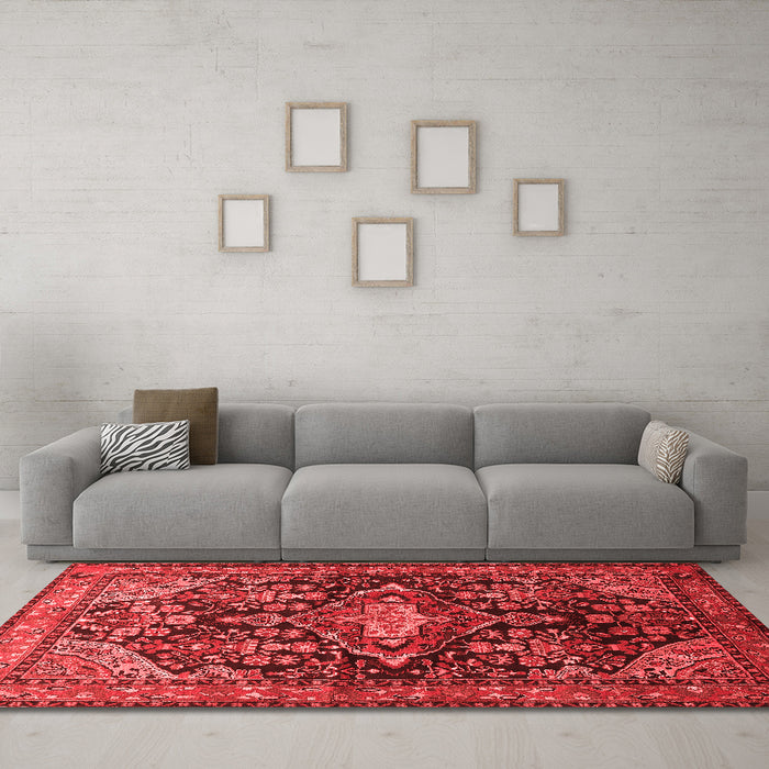 Traditional Red Washable Rugs