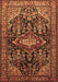 Persian Brown Traditional Rug, tr613brn