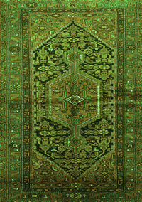 Persian Green Traditional Rug, tr614grn